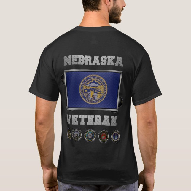 Camiseta Nebraska Veteran Tshirt (Verso)