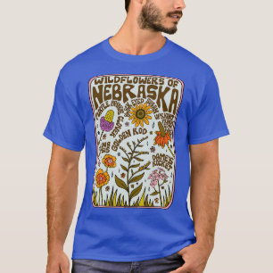 Camiseta Nebraska Wildflower