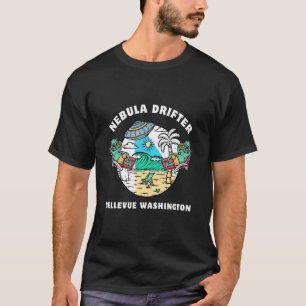 Camiseta Nebula Drifter Bellevue Viagens Washington Ao Ar L