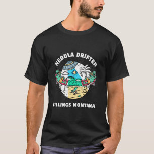 Camiseta Nebula Drifter Billings Montana Viagens Ao Ar Livr