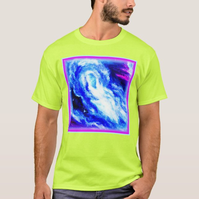 Camiseta Nebula Stars Belo Design. Comprar Agora (Frente)