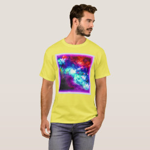 Camiseta Nebula Stars Digital Art Design. Comprar Agora