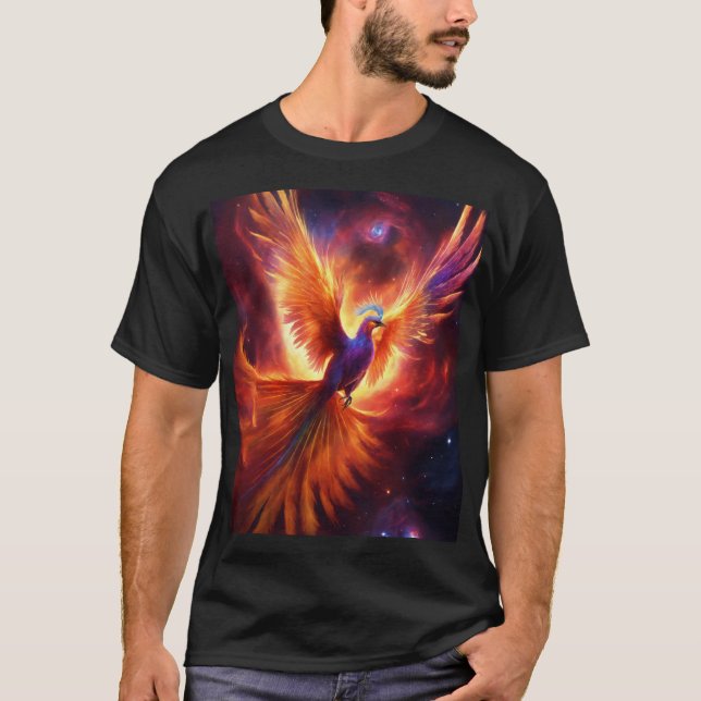 Camiseta Nebulosa Cósmica de Phoenix (Frente)