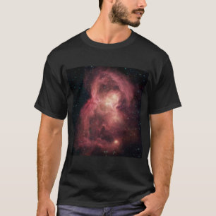 Camiseta Nebulosa da borboleta do espaço
