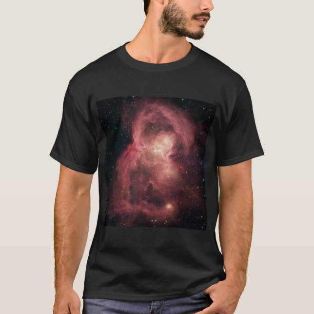 Camiseta Nebulosa da Borboleta Espacial (Frente)