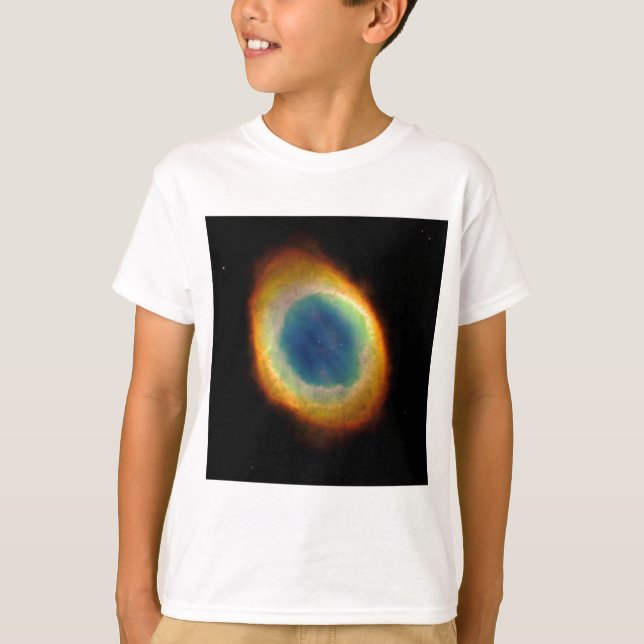 Camiseta Nebulosa do Anel M57 NASA (Frente)
