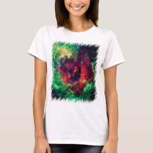 Camiseta Nebulosa Roseta Foto Espacial da NASA