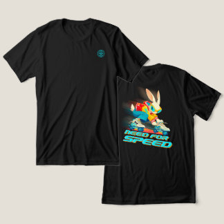 Camiseta Necessidade de velocidade - gráficos traseiros
