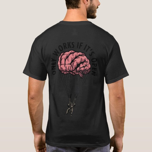 Camiseta Necessidade do cérebro (Verso)