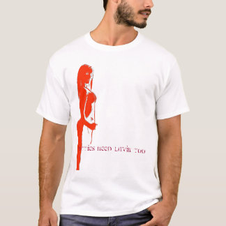 Camiseta Necessidade Luvin de Hotties demasiado