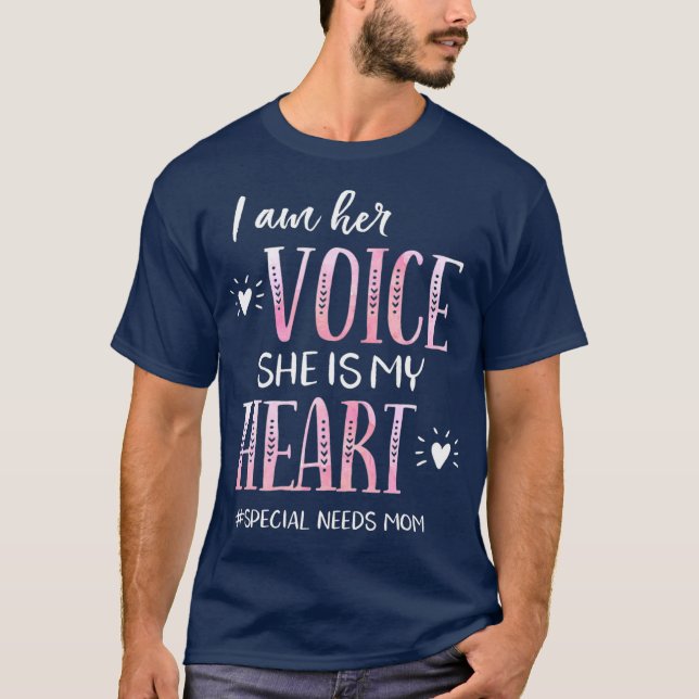 Camiseta Necessidades especiais Mãe Roupa Autismo ADHD para (Frente)