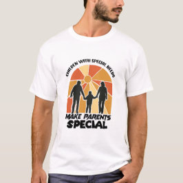 Camiseta Necessidades especiais, pai e filho