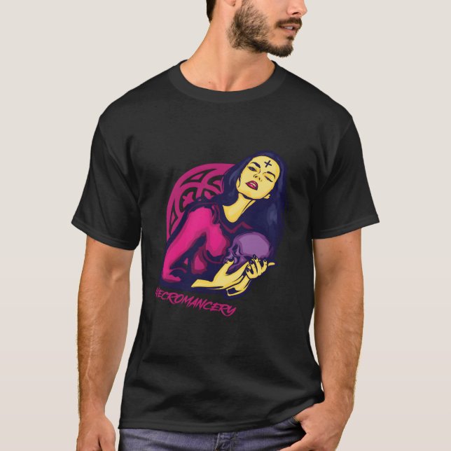 Camiseta Necromcy Gothic Gift Gótico Pastel (Frente)
