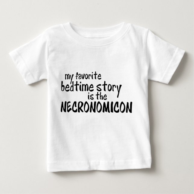 Camiseta Necronomicon Bedtime Story (Frente)