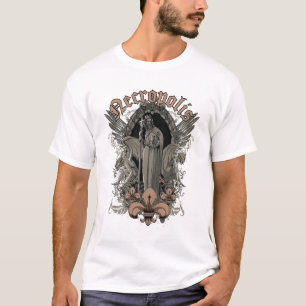Camiseta Necropolis Gothic Angel Vintage