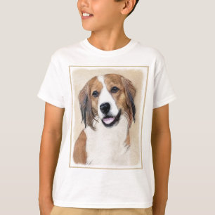 Camiseta Nederlandse Kooikerhondje - Pintura de Cachorro
