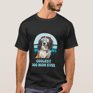 Camiseta Nederlandse Kooikerhondje Skiing Cachorro Mais Leg