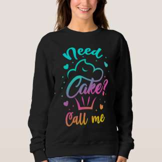 Camiseta Need Cupcake Call Me - Funny Cupcake Maker Baking 