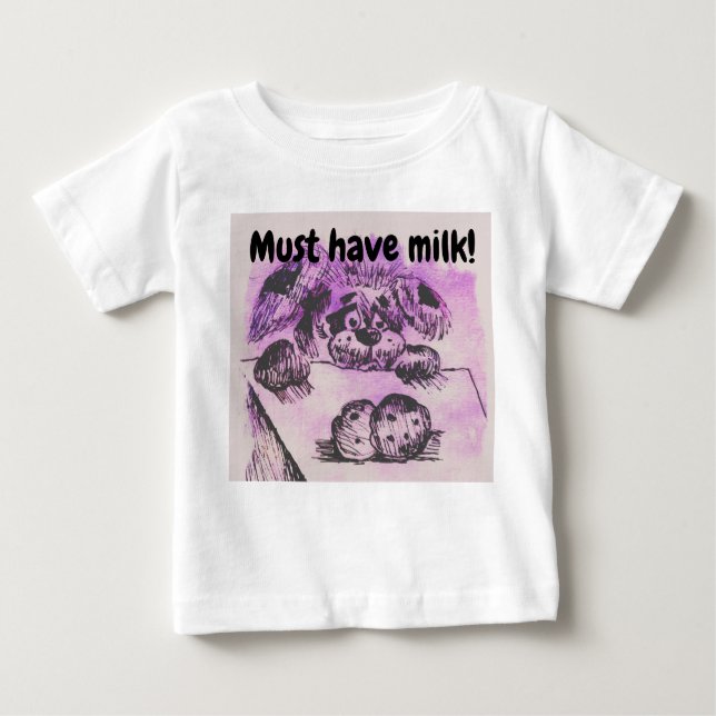 Camiseta Need Milk (Frente)