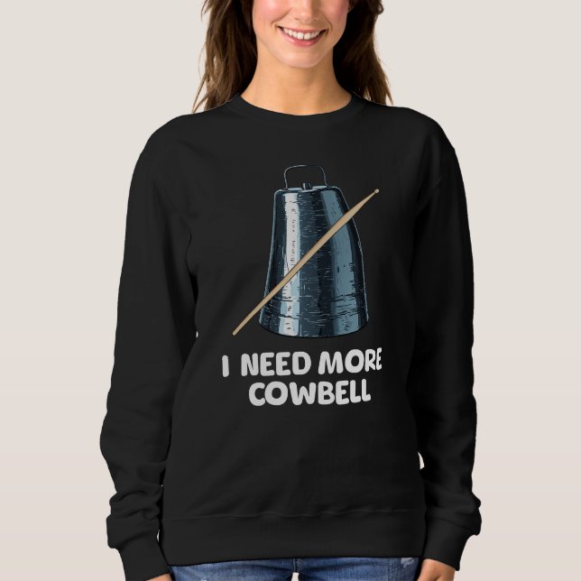 Camiseta Need More Cowbell (Frente)