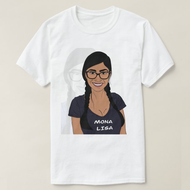 Camiseta Needed Gifts Mia Khalifa Hockey Graphic For Fans (Frente do Design)
