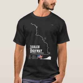 Camiseta Needles Highway US87 EUA Black Hills SD 03 