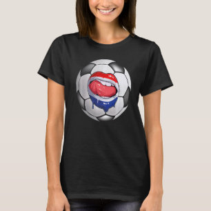 Camiseta Neerlandês Soccer Fan Dutch Flag Bouth