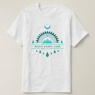 Camiseta NEERY LAKE alabama lua arco-íris
