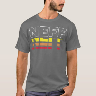 Camiseta Neff Primeiro Nome Divertido Vintage Pôr do Sol Am