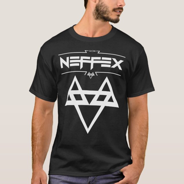 Camiseta NEFFEX 2 Logo White   (Frente)