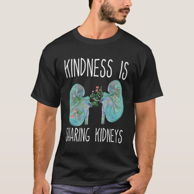 Camiseta Nefrologia A Bondade Compartilha Nefrologista Neys (Frente)