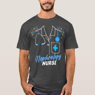Camiseta Nefrologia Enfermeira Fisiologia Diálise de Natal
