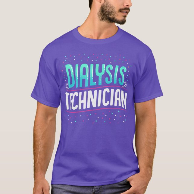 Camiseta Nefrologia Técnica do Orgulho de Diálise (Frente)