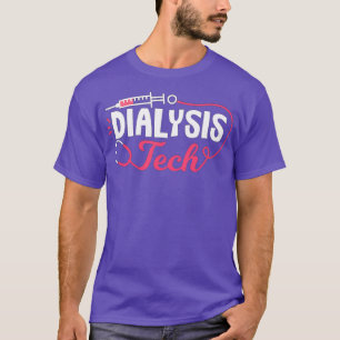 Camiseta Nefrologia Tecnológica em Enfermeira de Diálise Te