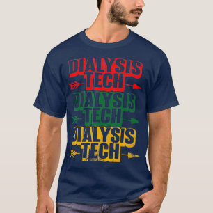 Camiseta Nefrologia Tecnológica Nefítica Técnica de Diálise