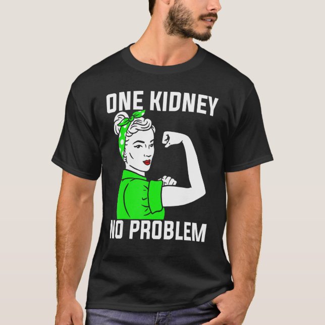 Camiseta Nefrologia Um Rim Sem Problemas Nefrologista (Frente)