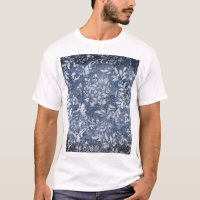 Negação Floral Desbotada: Fundo Texturizado Grunge