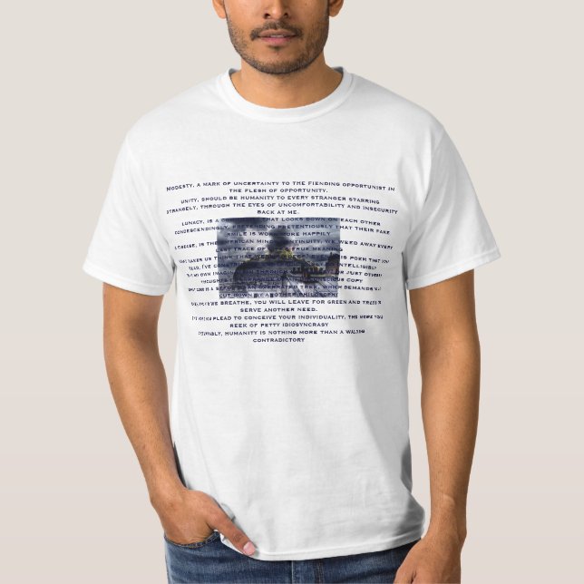 Camiseta Negação presumido (Frente)