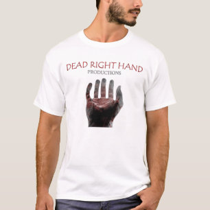 Camiseta Negativo sangrento vermelho - branco