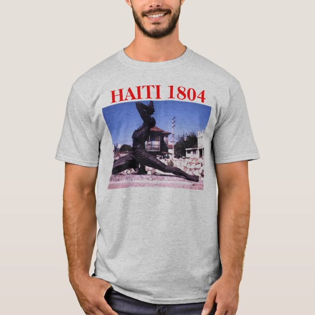 Camiseta negbackground, HAITI 1804 (Frente)