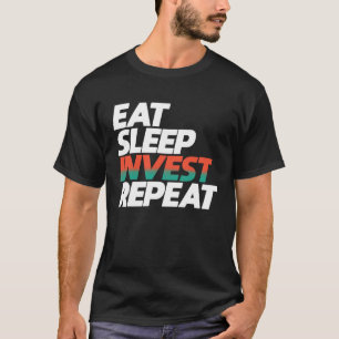 Camiseta Negociação de Investimento Dia Trader Mercado de A