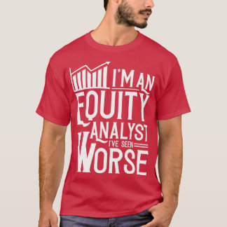 Camiseta Negociação do Comerciante da Análise de Ações do A