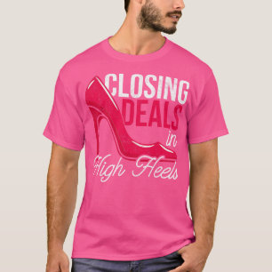 Camiseta Negociações De Encerramento Em Imóveis De Elevada
