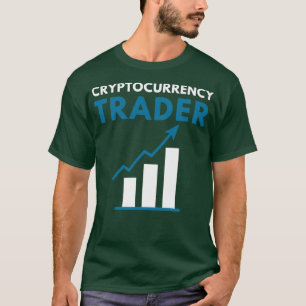 Camiseta negociante de criptografia