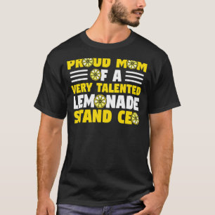 Camiseta Negócio de Suco de Limão Orgulhosa Mãe de uma Barr