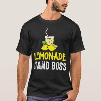 Camiseta Negócio engraçado do suco de limão do chefe do