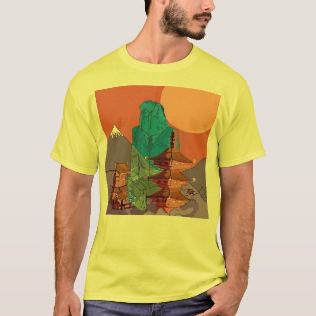 Camiseta negócio morsa-grande (Frente)