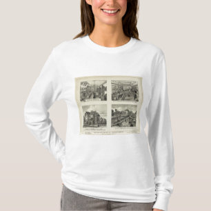 Camiseta Negócios e residências, Abilene, Kansas
