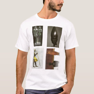 Camiseta NEGRA ÁFRICA HISTÓRIA Básica Camisa-T Masculina