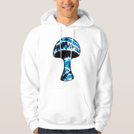 Camiseta Negra Azul TieDye Mogshroom